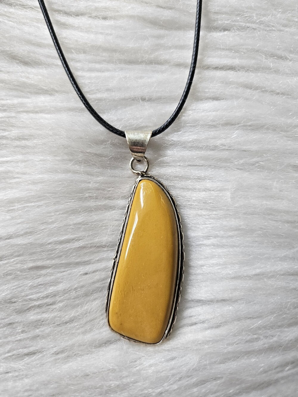 Yellow Jasper Necklace